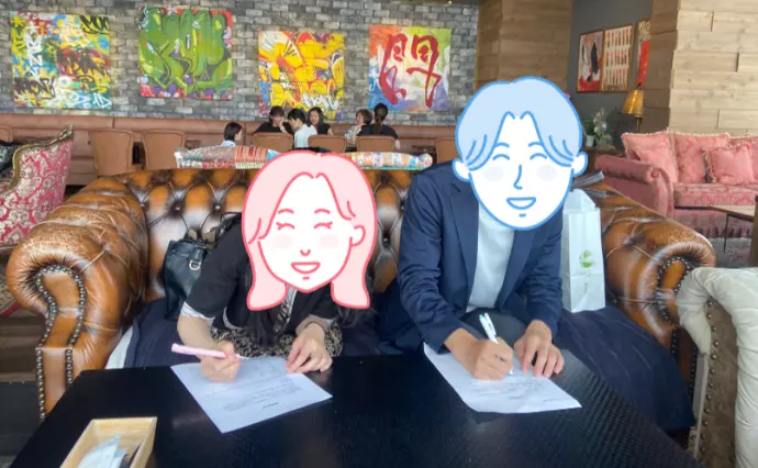 Orque lienで婚活した30代前半女性の画像2