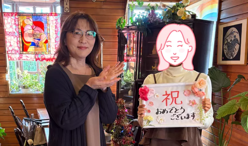 結婚相談所BERRYで婚活した20代後半女性の画像