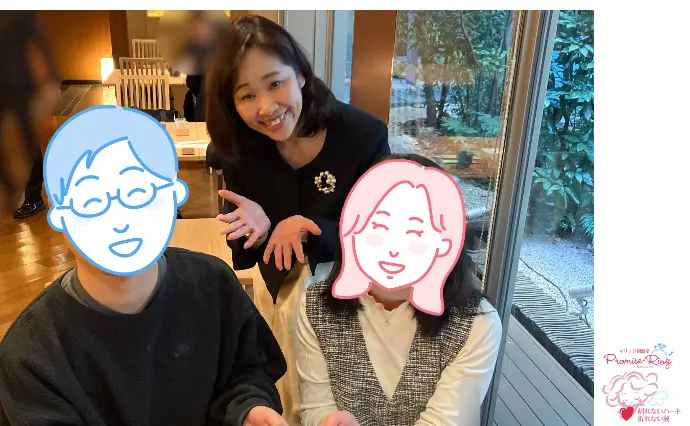 Promise ・Ringで婚活した20代後半女性の画像2