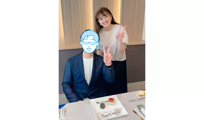 マリッジサンライズで婚活した40代前半男性の画像