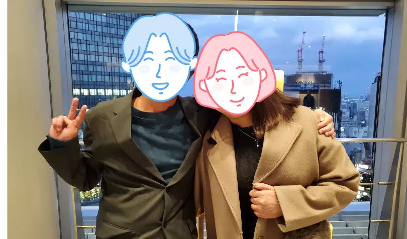 で婚活した30代後半女性の画像