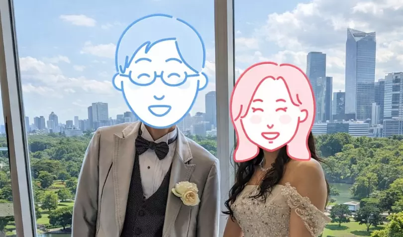 グッドラックステージで婚活した30代前半女性の画像