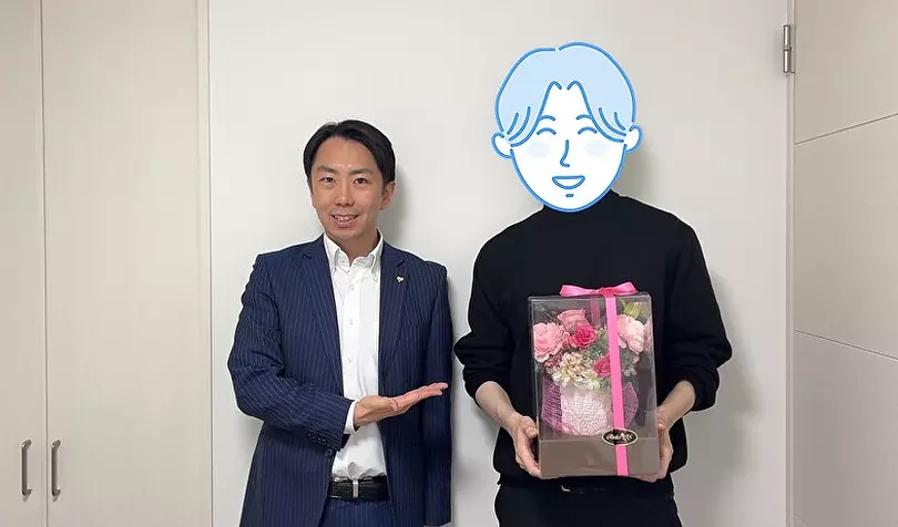 グッドラックステージで婚活した30代後半男性の画像