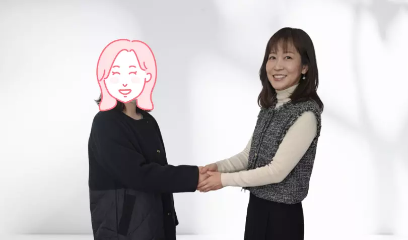 で婚活した30代前半女性の画像