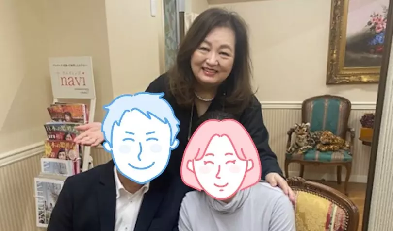 ウェディングマーチで婚活した40代前半女性の画像