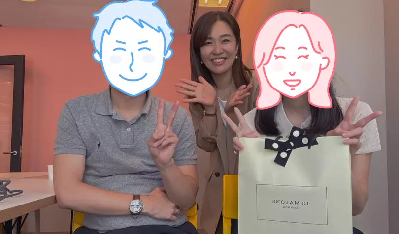 ペアマリッジで婚活した30代前半女性の画像