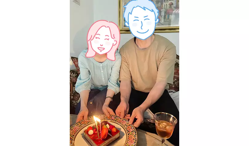 マリッジサンライズで婚活した30代前半女性の画像