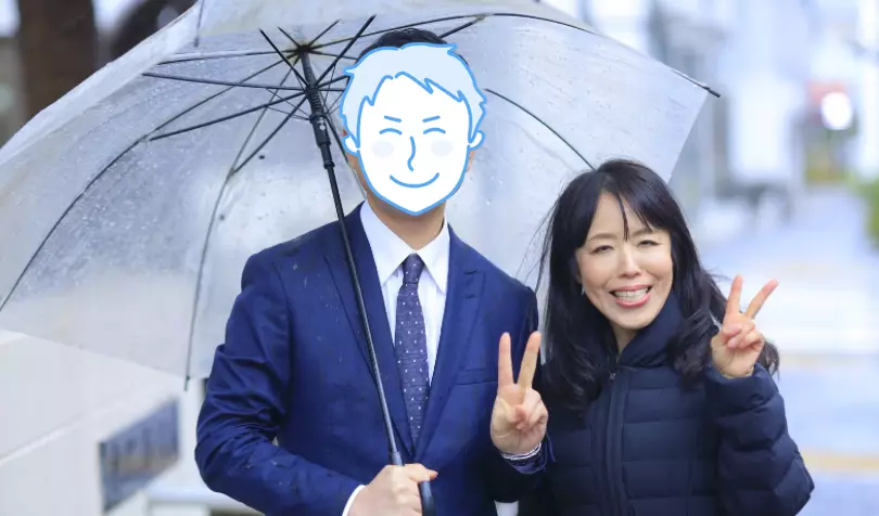 で婚活した30代前半男性の画像