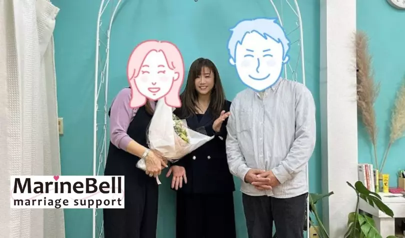 で婚活した40代後半女性の画像