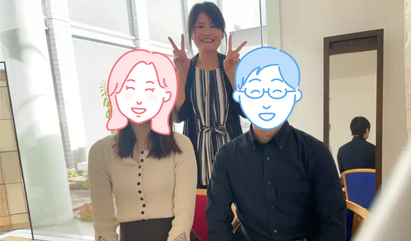 で婚活した30代前半女性の画像