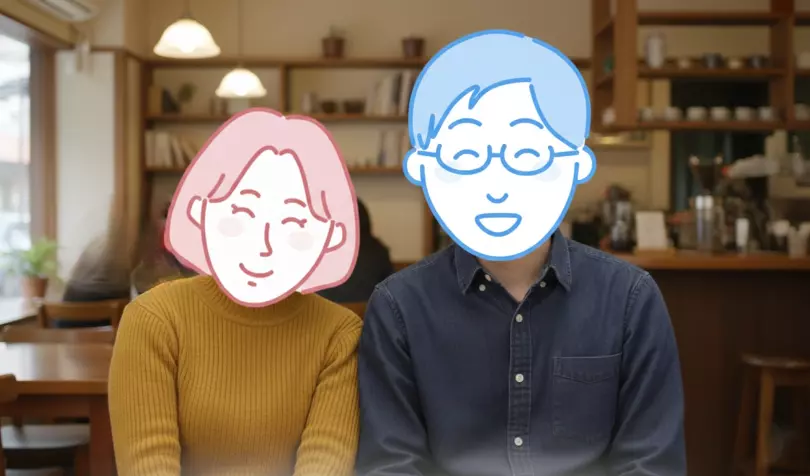 で婚活した40代後半女性の画像