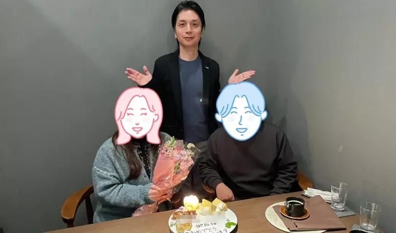 で婚活した30代前半男性の画像