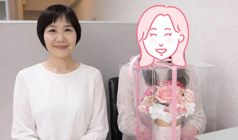 グッドラックステージで婚活した20代後半女性の画像