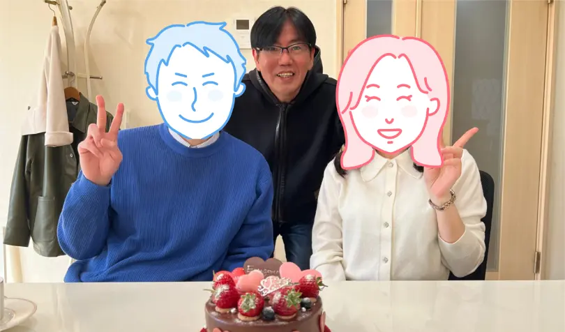 婚活サポートスマイルで婚活した30代後半男性の画像