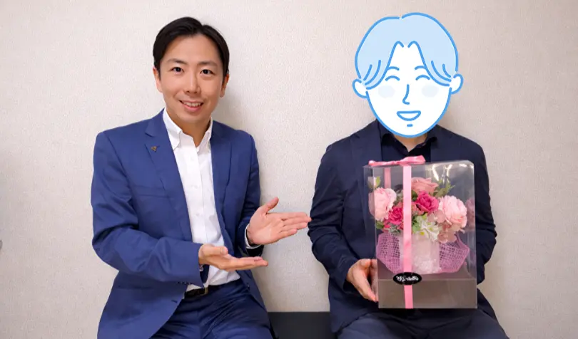 グッドラックステージで婚活した30代前半男性の画像