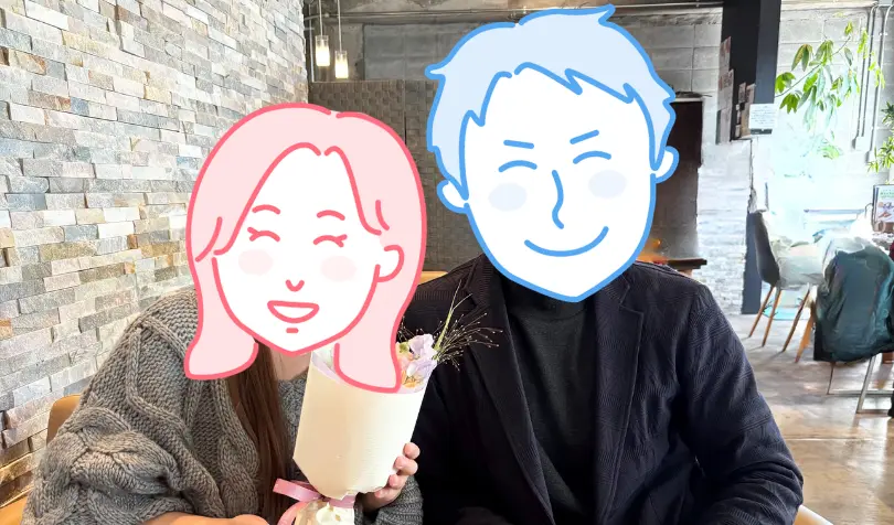 で婚活した30代前半女性の画像