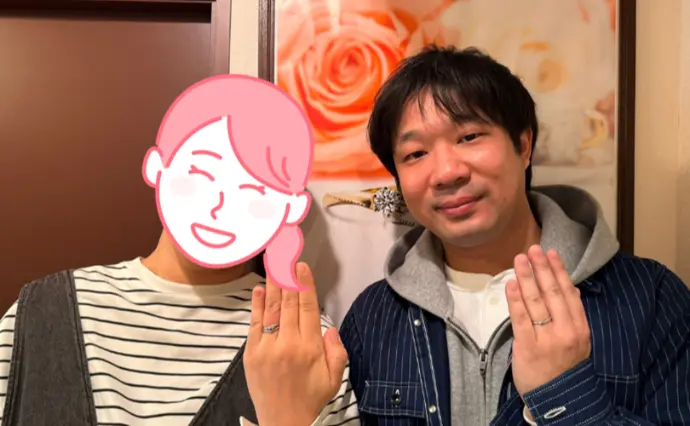 しあわせサロン　enishie糸で婚活した30代前半男性の画像3
