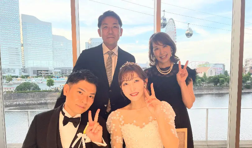 大好きな人と迎えた、祝福に包まれた特別な日（夫婦でご招待された結婚式）