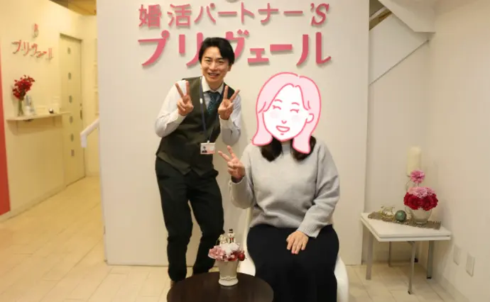 結婚相談所プリヴェールで婚活した40代前半女性の画像4