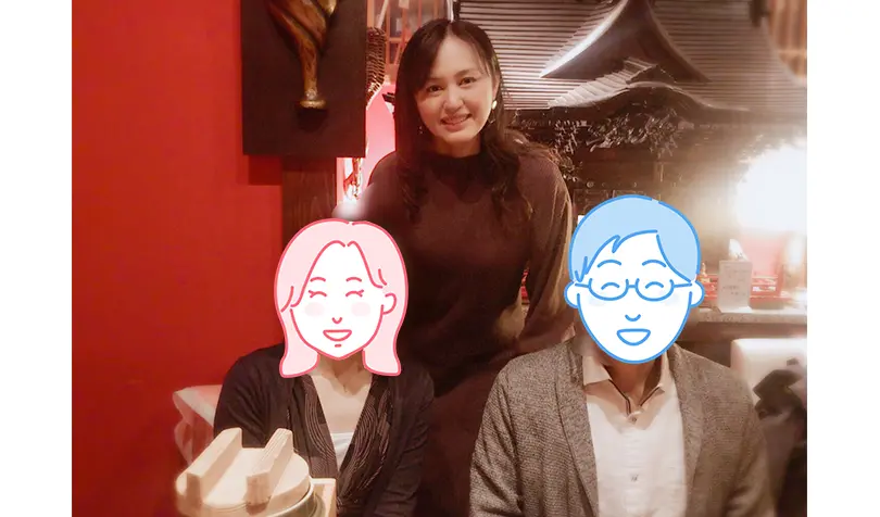 マリッジサンライズで婚活した40代前半女性の画像