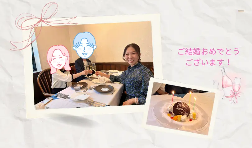 マリッジサポートAnfang（アンファン）で婚活した40代前半女性の画像