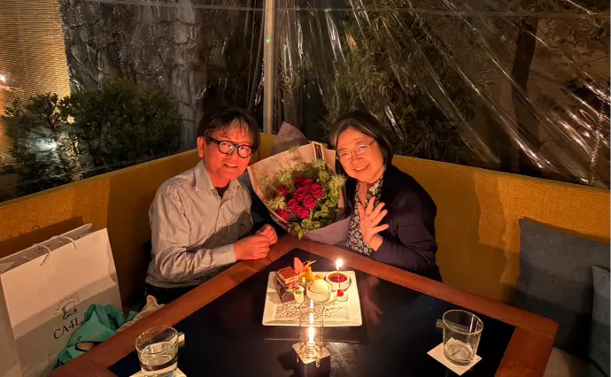 Marriage　Lounge　Asuhanaで婚活した50代後半男性の画像2