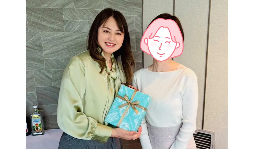 マリッジサンライズで婚活した40代前半女性の画像