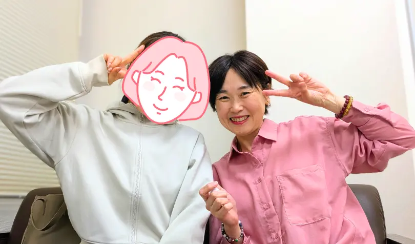 で婚活した40代前半女性の画像