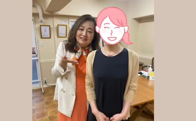 ウェディングマーチで婚活した50代後半女性の画像3