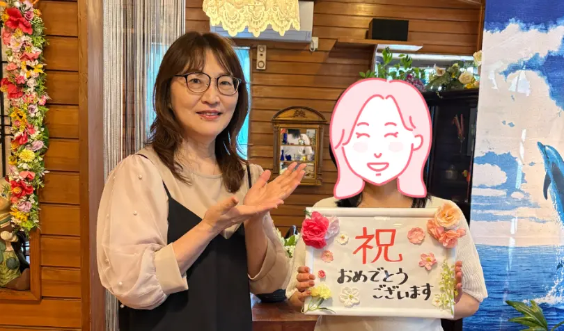 結婚相談所BERRYで婚活した50代後半女性の画像