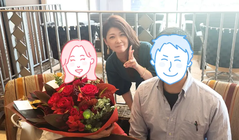 Malianca婚活事務所で婚活した40代後半女性の画像