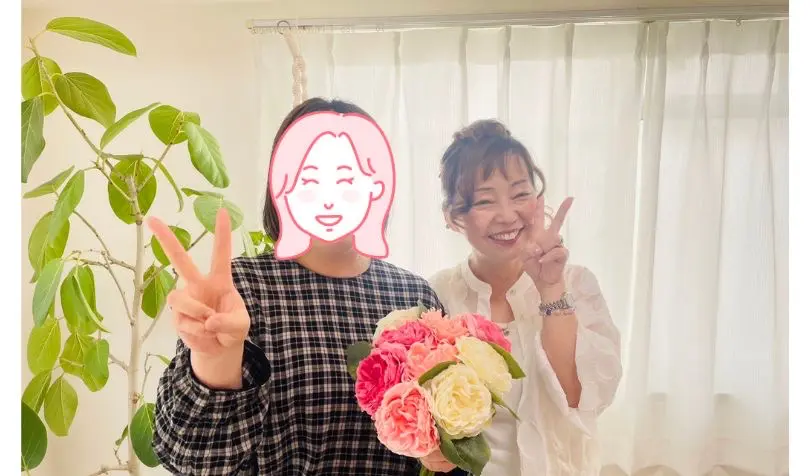 で婚活した40代前半女性の画像