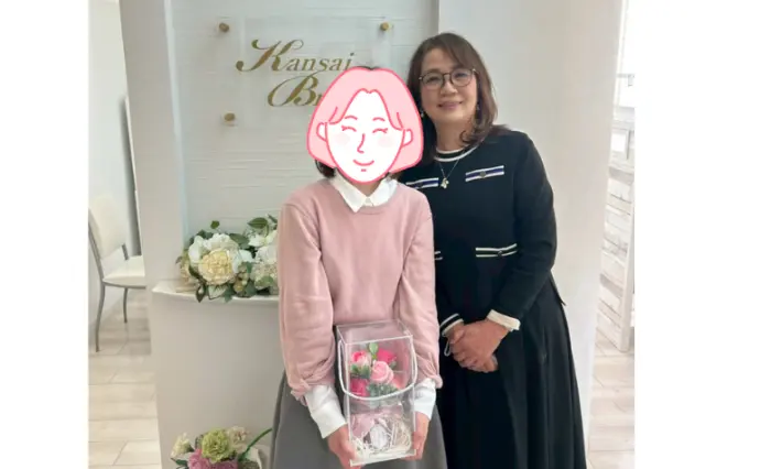 関西ブライダル 神戸明石店 ベルノースで婚活した30代前半女性の画像2