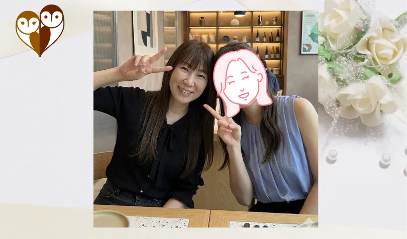With Owl（ウィズ・アウル）結婚相談所で婚活した40代前半女性の画像