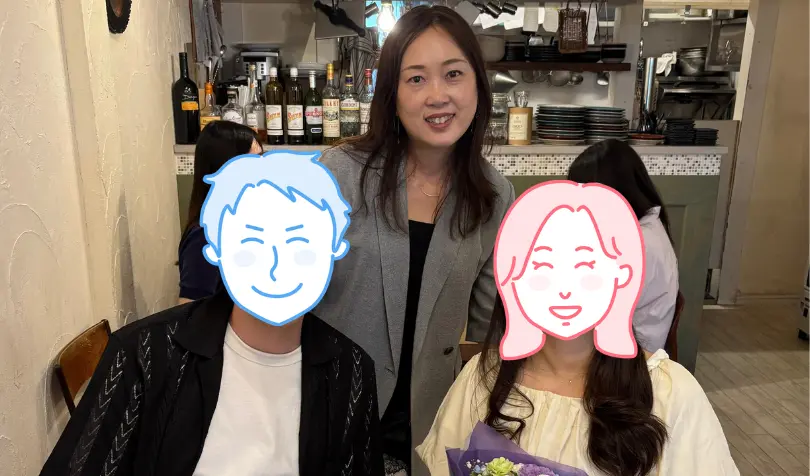 で婚活した30代前半男性の画像