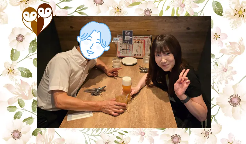 With Owl（ウィズ・アウル）結婚相談所で婚活した50代前半男性の画像