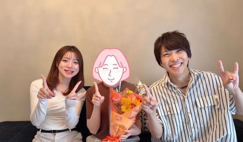 で婚活した30代前半女性の画像