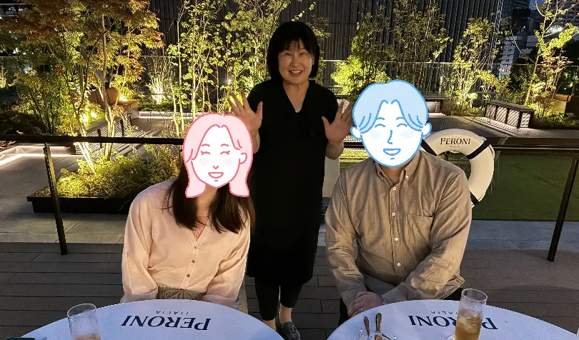 ウェディングファンで婚活した30代後半女性の画像