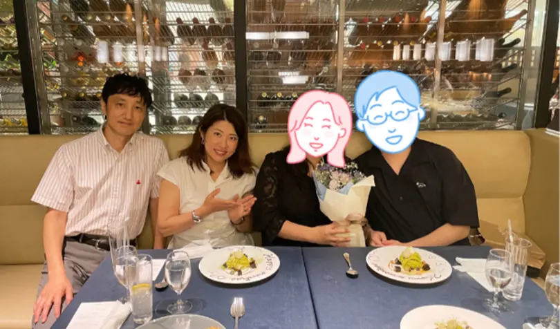 で婚活した30代前半女性の画像