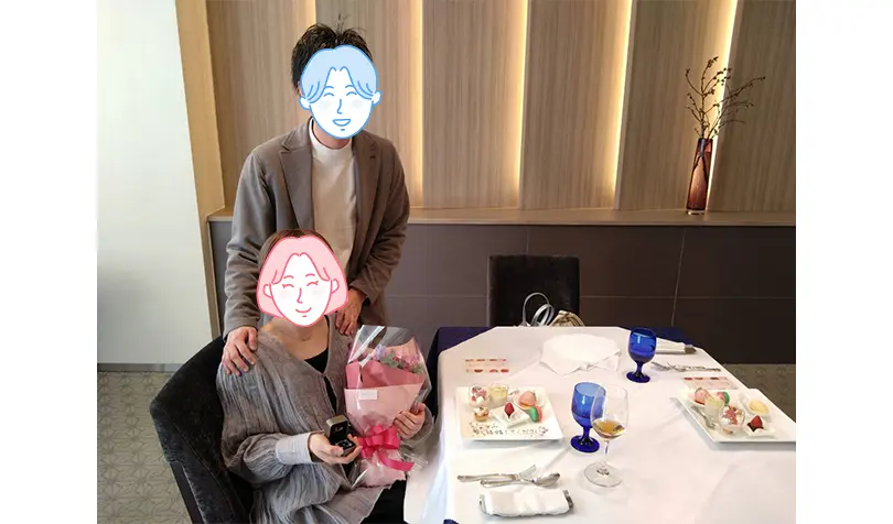 マリッジサンライズで婚活した30代後半男性の画像