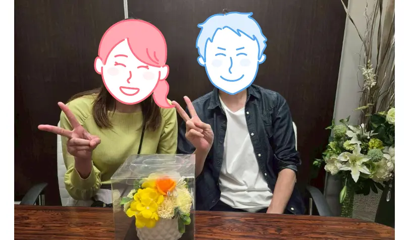 関西ブライダル 神戸明石店 ベルノースで婚活した40代前半男性の画像
