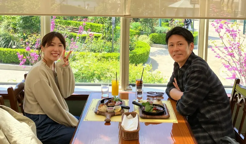 40代男性と30代女性♡運命の赤い糸で結ばれました♪
