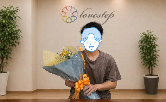 ラブステップ（lovestep）で婚活した30代前半男性の画像2