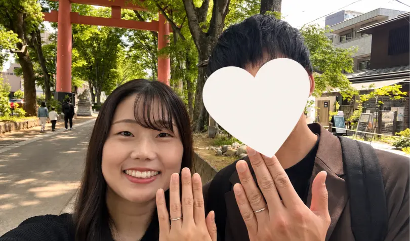 東京クラス結婚相談所で婚活した30代前半女性の画像