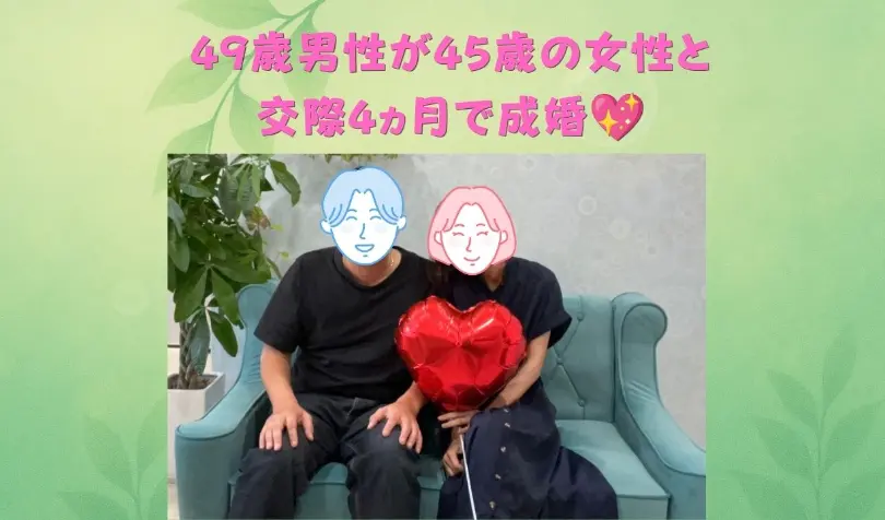 婚活カフェ　SOUで婚活した40代後半男性の画像