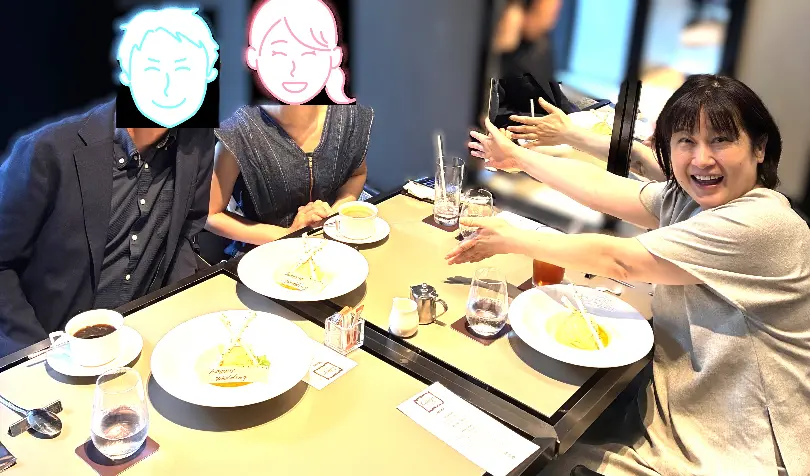 ウェディングファンで婚活した40代前半女性の画像