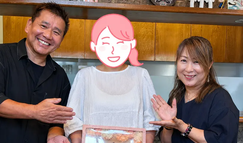 縁結びカフェ　ーあんだん亭ーで婚活した30代前半女性の画像