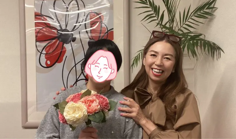 チアーズで婚活した30代前半女性の画像