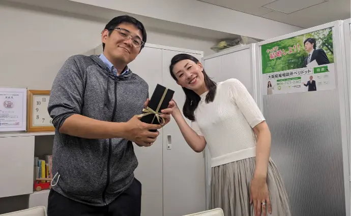 大阪結婚相談所peridot（ペリドット）で婚活した40代前半男性の画像2