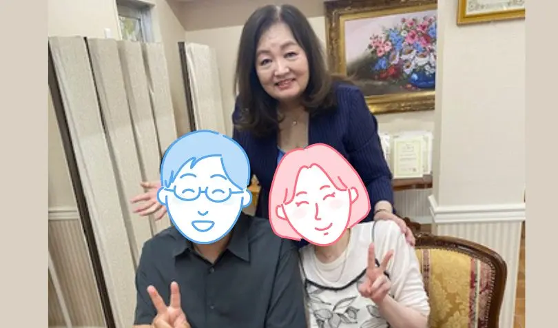 ウェディングマーチで婚活した30代後半女性の画像